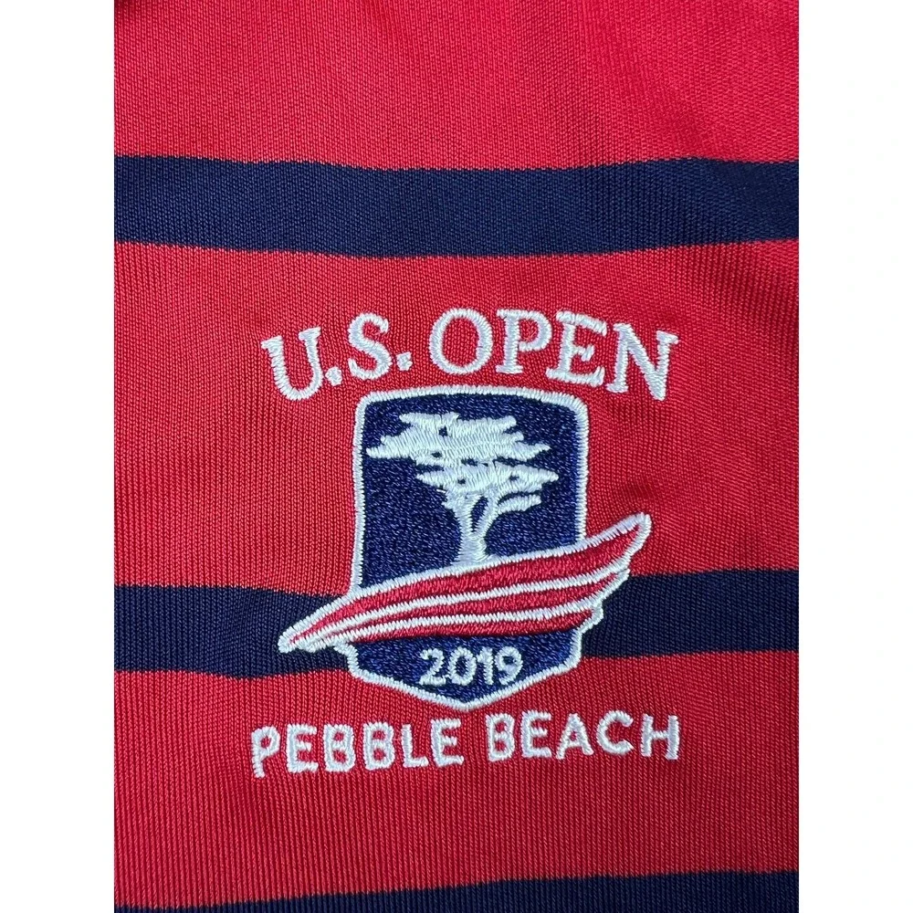 US Open Pebble Beach Shirt Mens Large Golf Polo USGA 2019‎ Ralph Lauren